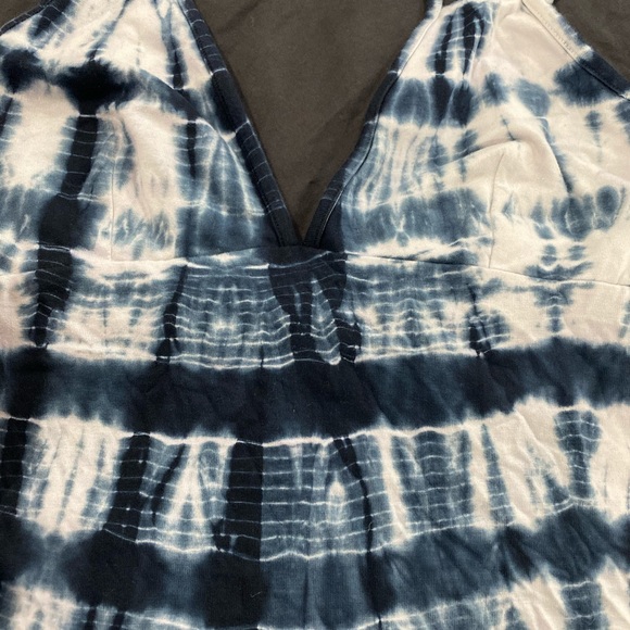 Tie Dye Open Back Romper - Picture 7 of 8